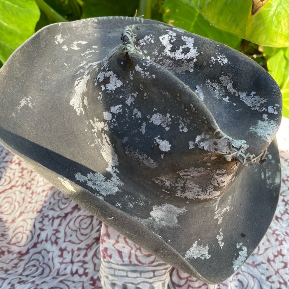 Ooak artist made deconstructed western hat - Picture 8 of 11